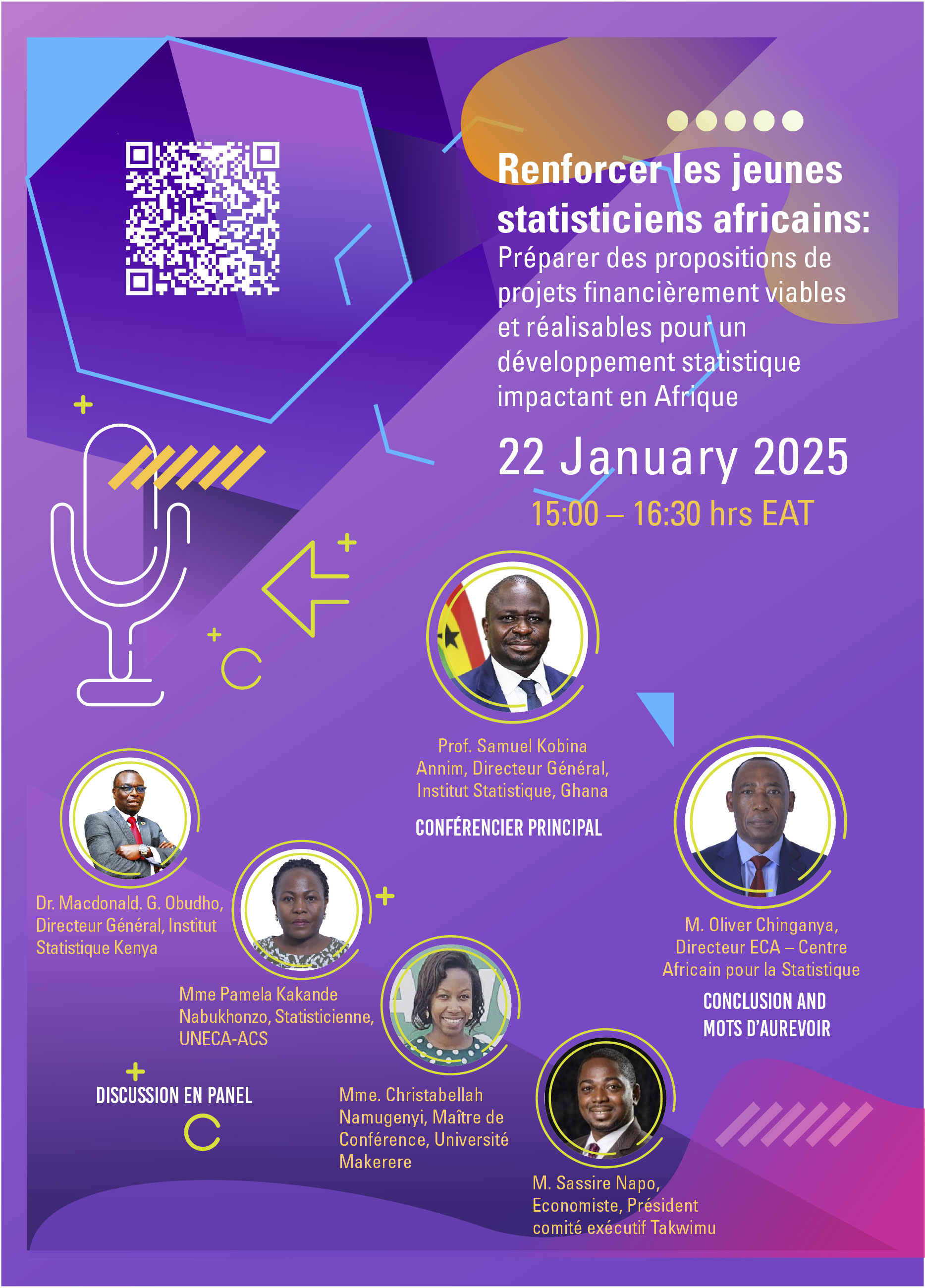 Renforcer les jeunes statisticiens africains 