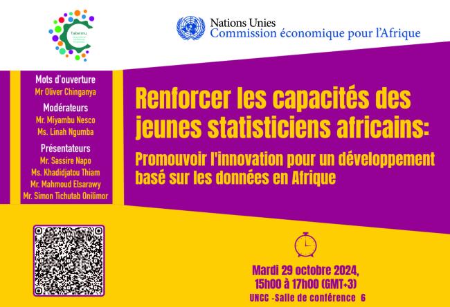 Side event of Takwimu Young African Statisticians (YAS) Programme on the margins of the 9th Session of the Statistical Commission for Africa